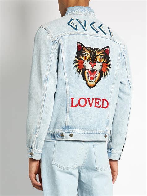 gucci jean jackets|gucci jeans jackets for men.